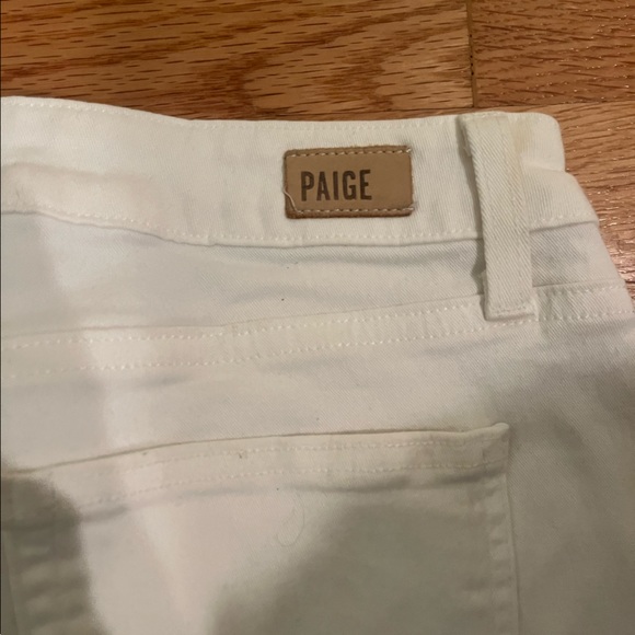 Paige White Kylie Crop Pants - Picture 3 of 4